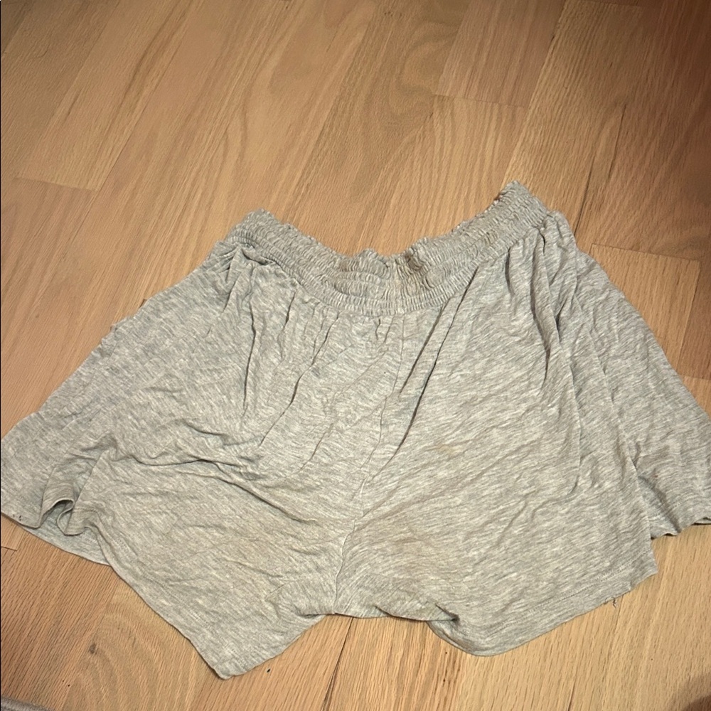 Loose-fitting comfy sleepwear Gray Women's Shorts
